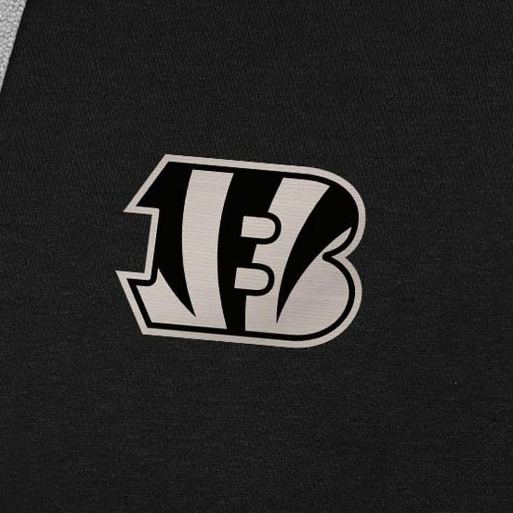 Cincinnati Bengals Antigua Brushed Carbon Victory Pullover Hoodie - Black discount