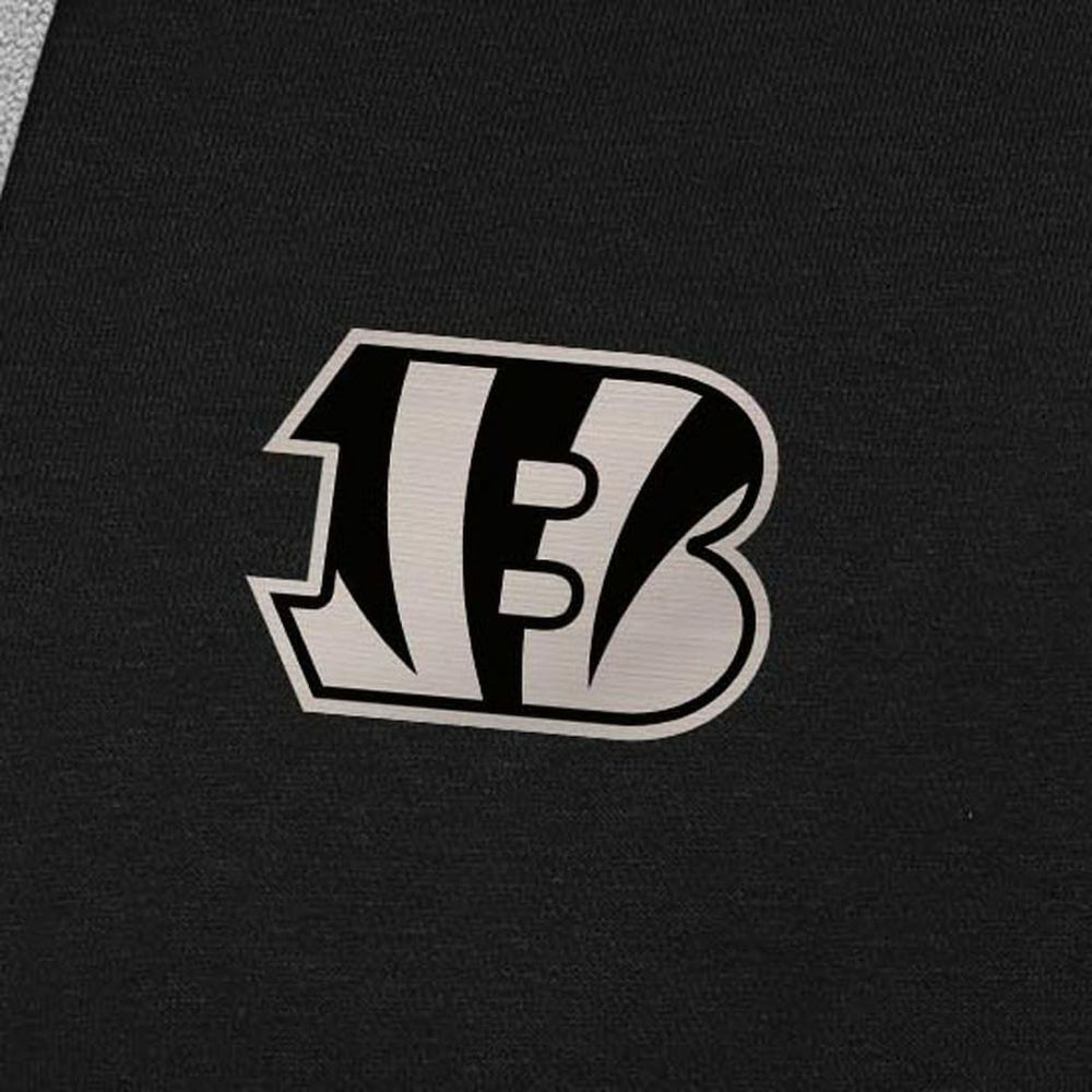 Cincinnati Bengals Antigua Brushed Carbon Victory Pullover Hoodie - Black discount