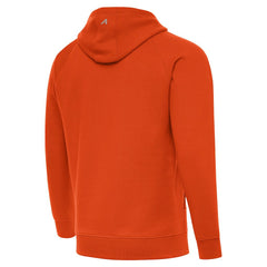 Cincinnati Bengals Antigua Brushed Carbon Victory Pullover Hoodie - Orange cheap