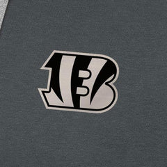 Cincinnati Bengals Antigua Brushed Carbon Victory Pullover Hoodie - Charcoal cheap