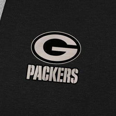 Green Bay Packers Antigua Brushed Carbon Victory Pullover Hoodie - Black cheap