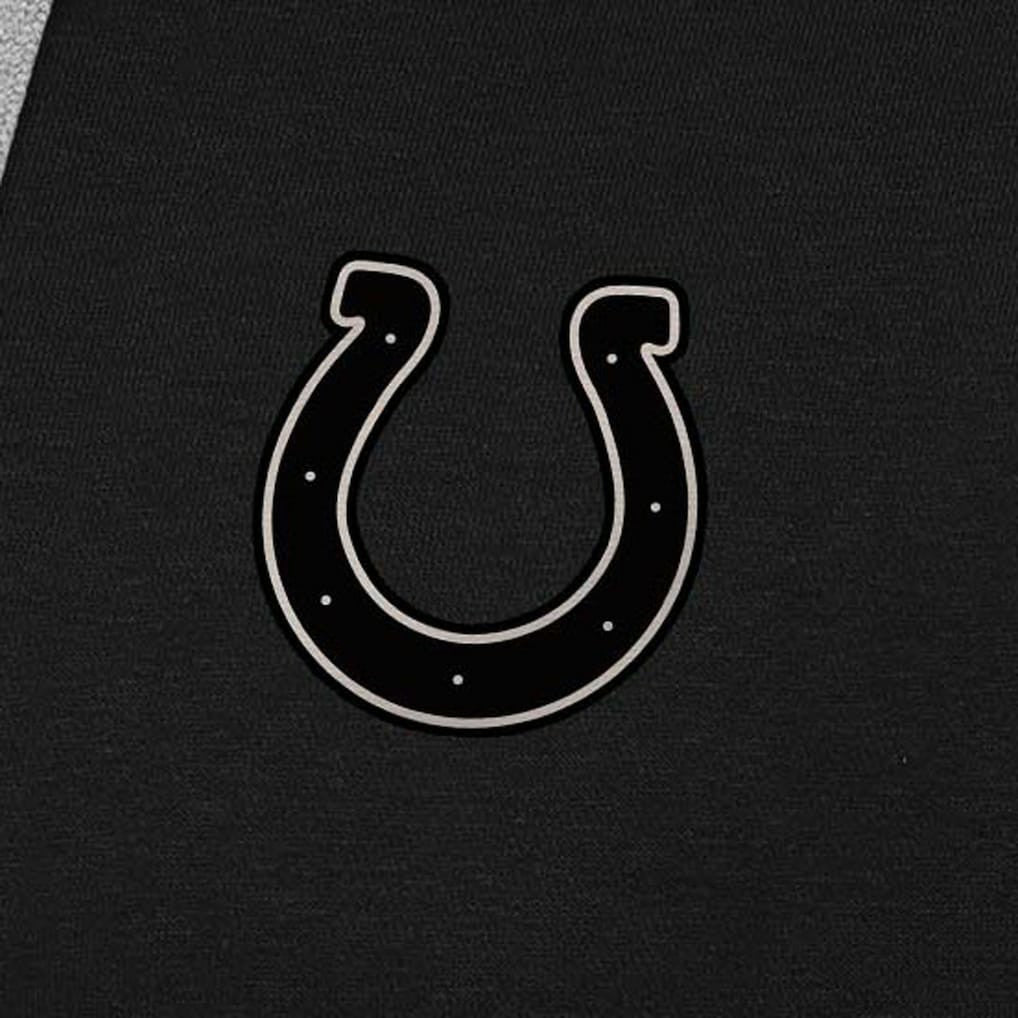 Indianapolis Colts Antigua Brushed Carbon Victory Pullover Hoodie - Black online