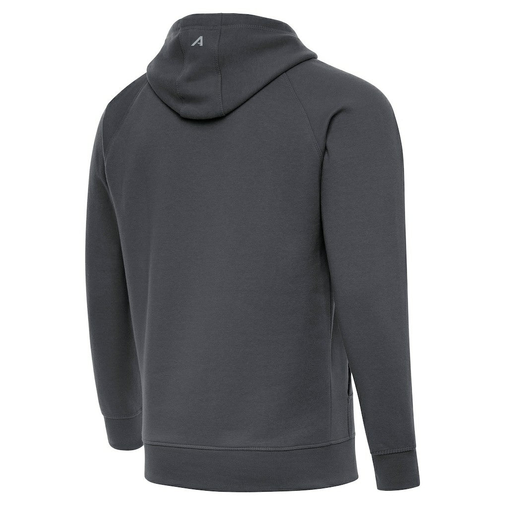 Cleveland Browns Antigua Brushed Carbon Victory Pullover Hoodie - Charcoal for sale