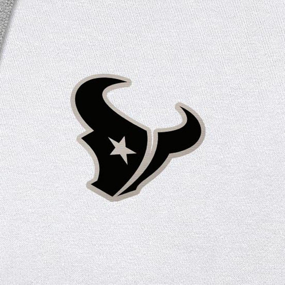 Houston Texans Antigua Brushed Carbon Victory Pullover Hoodie - White cheap