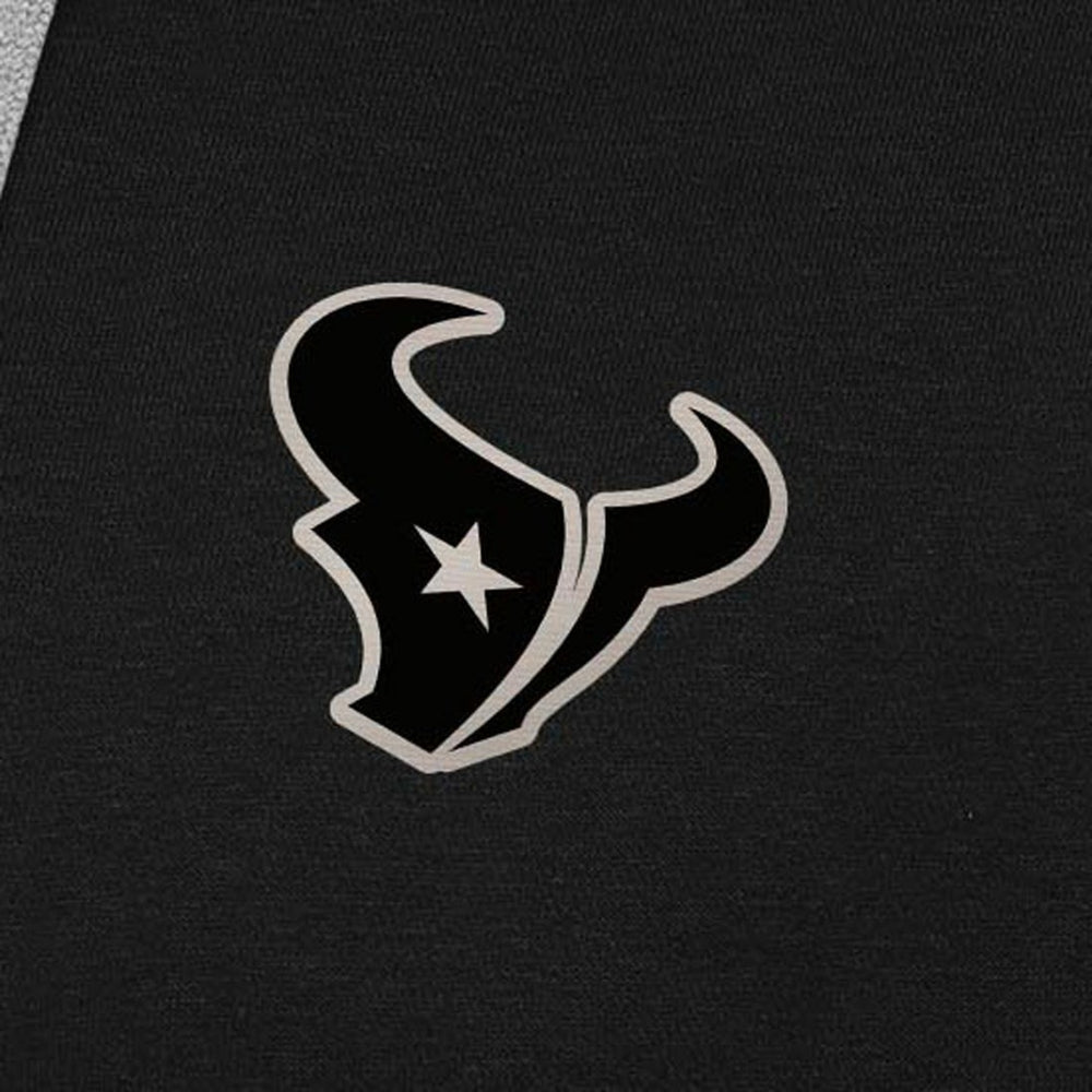 Houston Texans Antigua Brushed Carbon Victory Pullover Hoodie - Black outlet