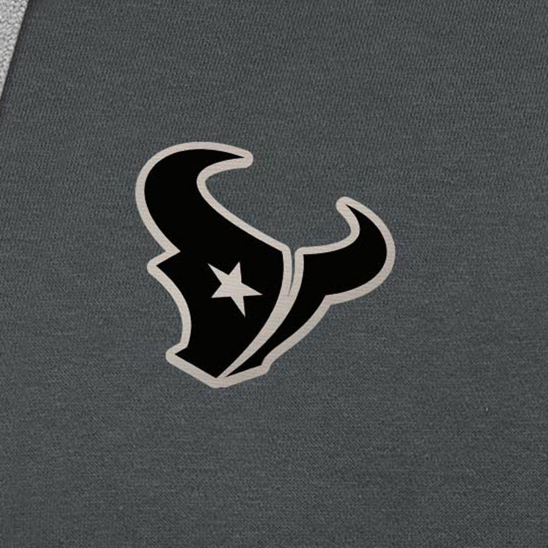 Houston Texans Antigua Brushed Carbon Victory Pullover Hoodie - Charcoal cheap