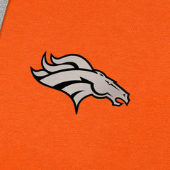 Denver Broncos Antigua Brushed Carbon Victory Pullover Hoodie - Orange cheap