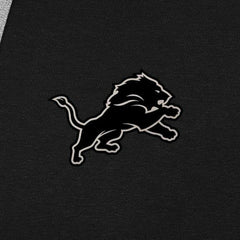 Detroit Lions Antigua Brushed Carbon Victory Pullover Hoodie - Black outlet