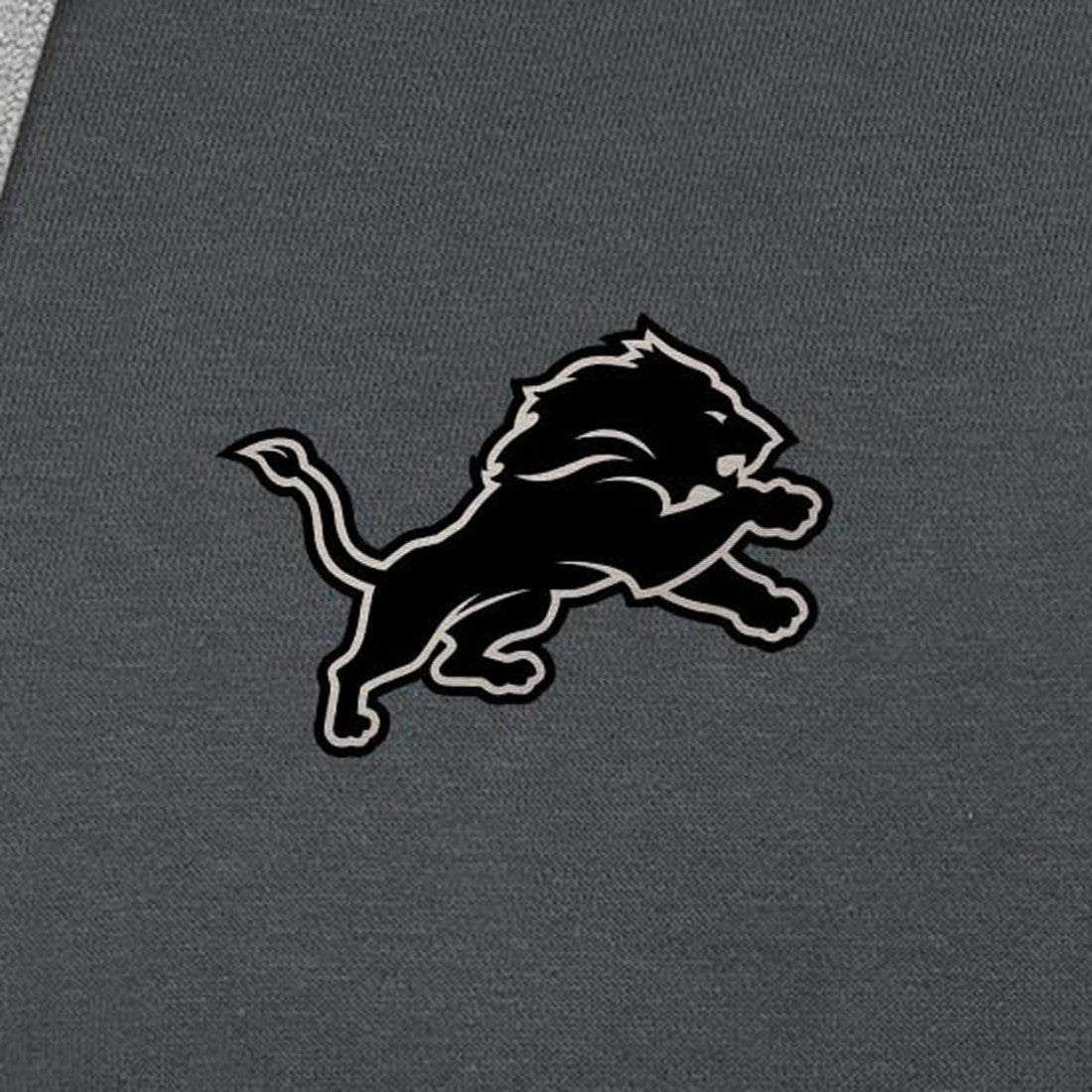 Detroit Lions Antigua Brushed Carbon Victory Pullover Hoodie - Charcoal for sale