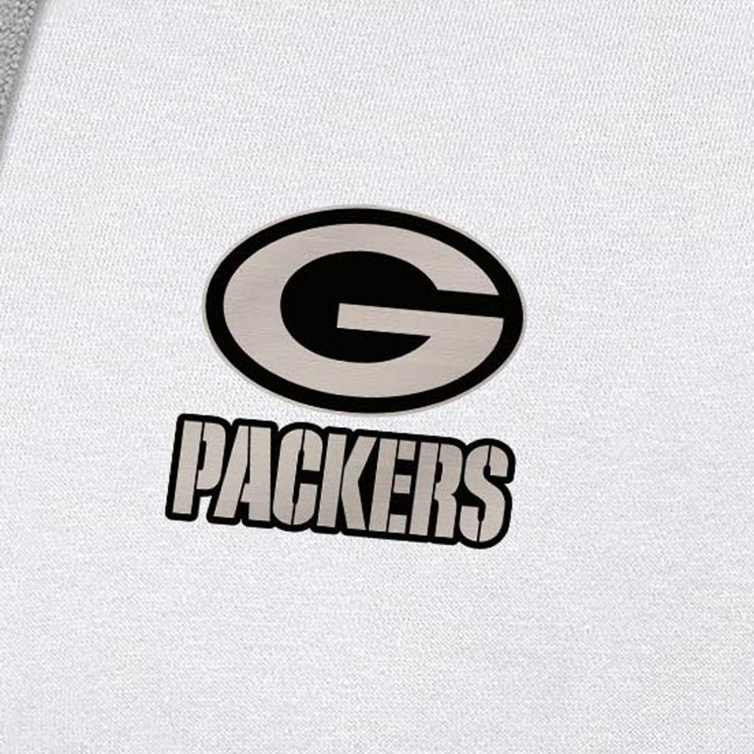 Green Bay Packers Antigua Brushed Carbon Victory Pullover Hoodie - White online