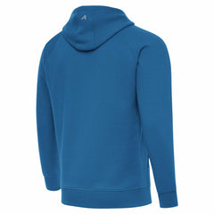 Detroit Lions Antigua Brushed Carbon Victory Pullover Hoodie - Blue cheap