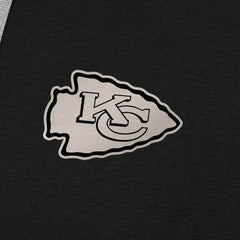 Kansas City Chiefs Antigua Brushed Carbon Victory Pullover Hoodie - Black on sale