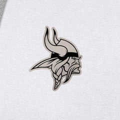 Minnesota Vikings Antigua Brushed Carbon Victory Pullover Hoodie - White on sale