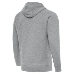 New Orleans Saints Antigua Brushed Carbon Victory Pullover Hoodie - Heather Gray discount