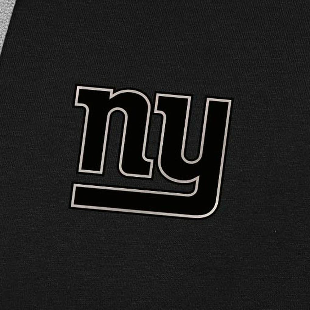 New York Giants Antigua Brushed Carbon Victory Pullover Hoodie - Black discount