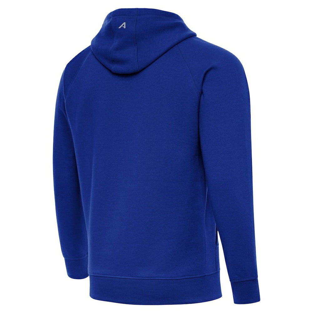 New York Giants Antigua Brushed Carbon Victory Pullover Hoodie - Royal outlet