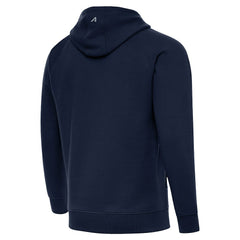 Seattle Seahawks Antigua Brushed Carbon Victory Pullover Hoodie - College Navy outlet