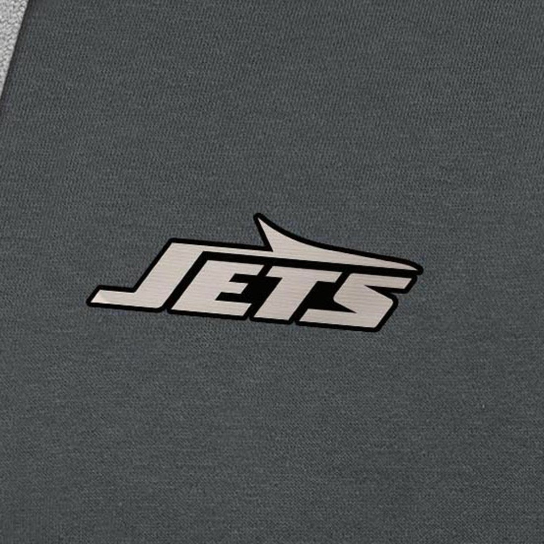 New York Jets Antigua Brushed Carbon Victory Pullover Hoodie - Charcoal for sale