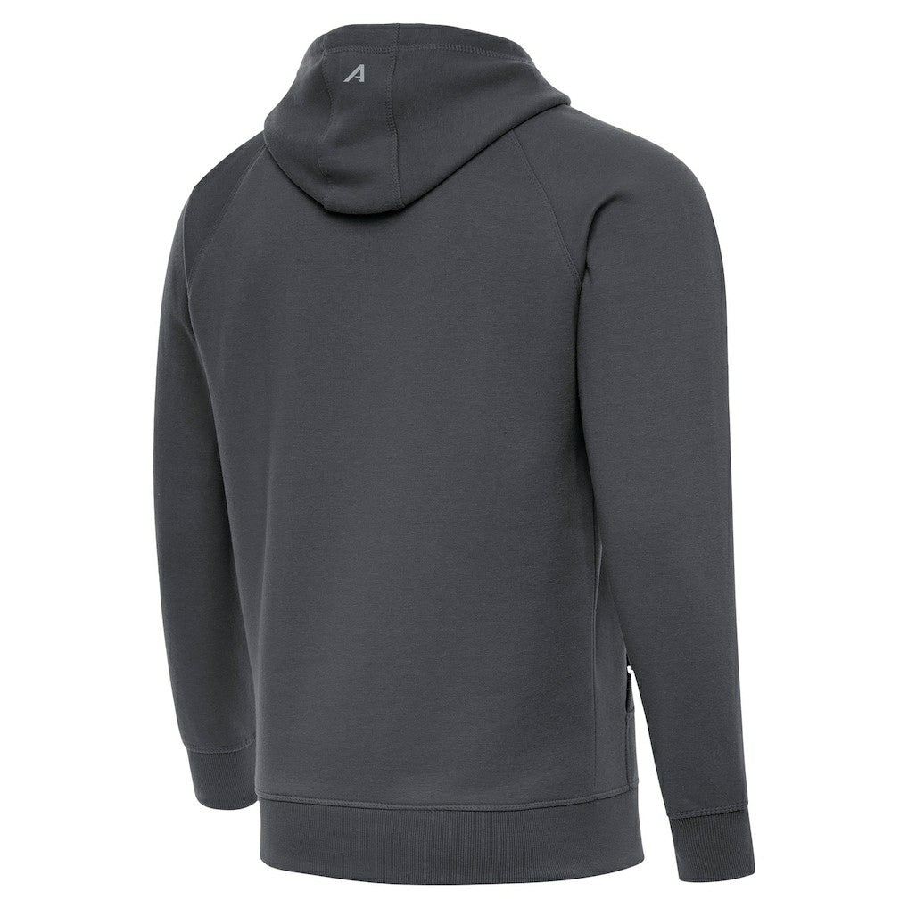 Washington Commanders Antigua Brushed Carbon Victory Pullover Hoodie - Charcoal on sale