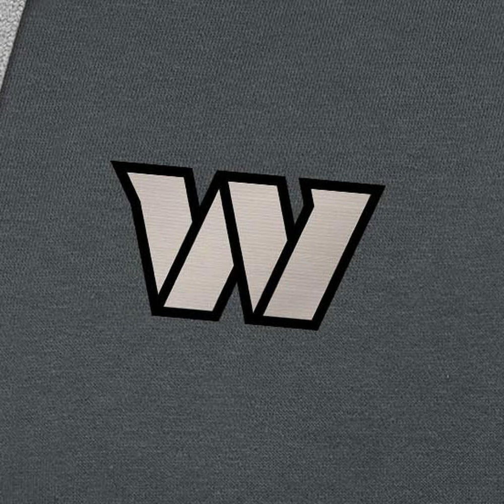 Washington Commanders Antigua Brushed Carbon Victory Pullover Hoodie - Charcoal on sale