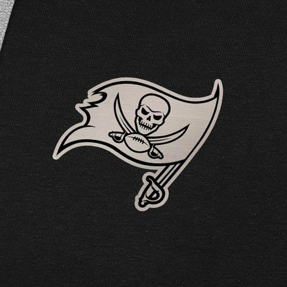 Tampa Bay Buccaneers Antigua Brushed Carbon Victory Pullover Hoodie - Black outlet