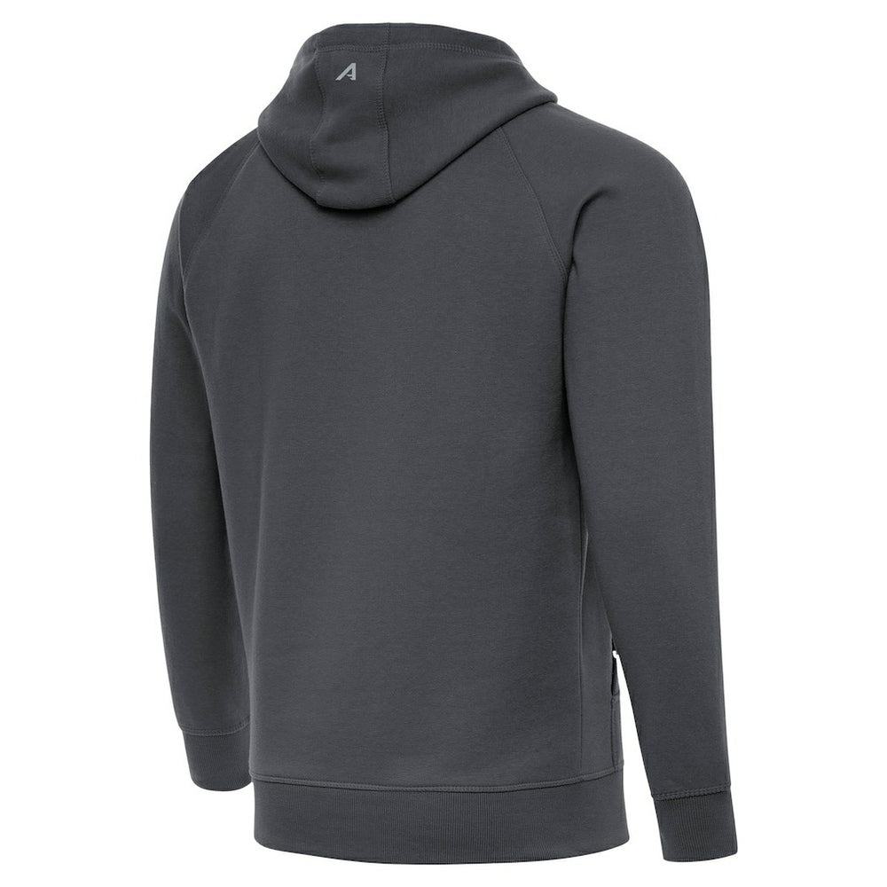 San Francisco 49ers Antigua Brushed Carbon Victory Pullover Hoodie - Charcoal online