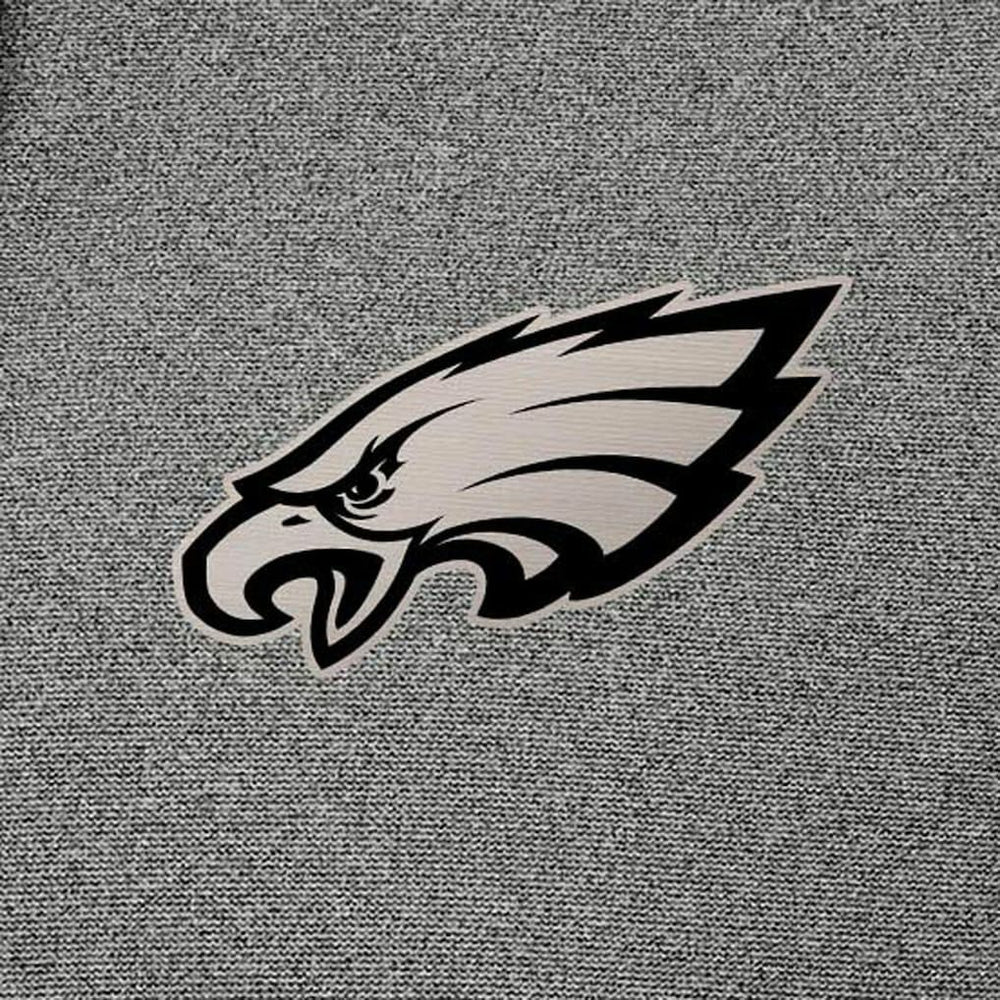 Philadelphia Eagles Antigua Effortless Full-Zip Hoodie Jacket - Heather Black outlet