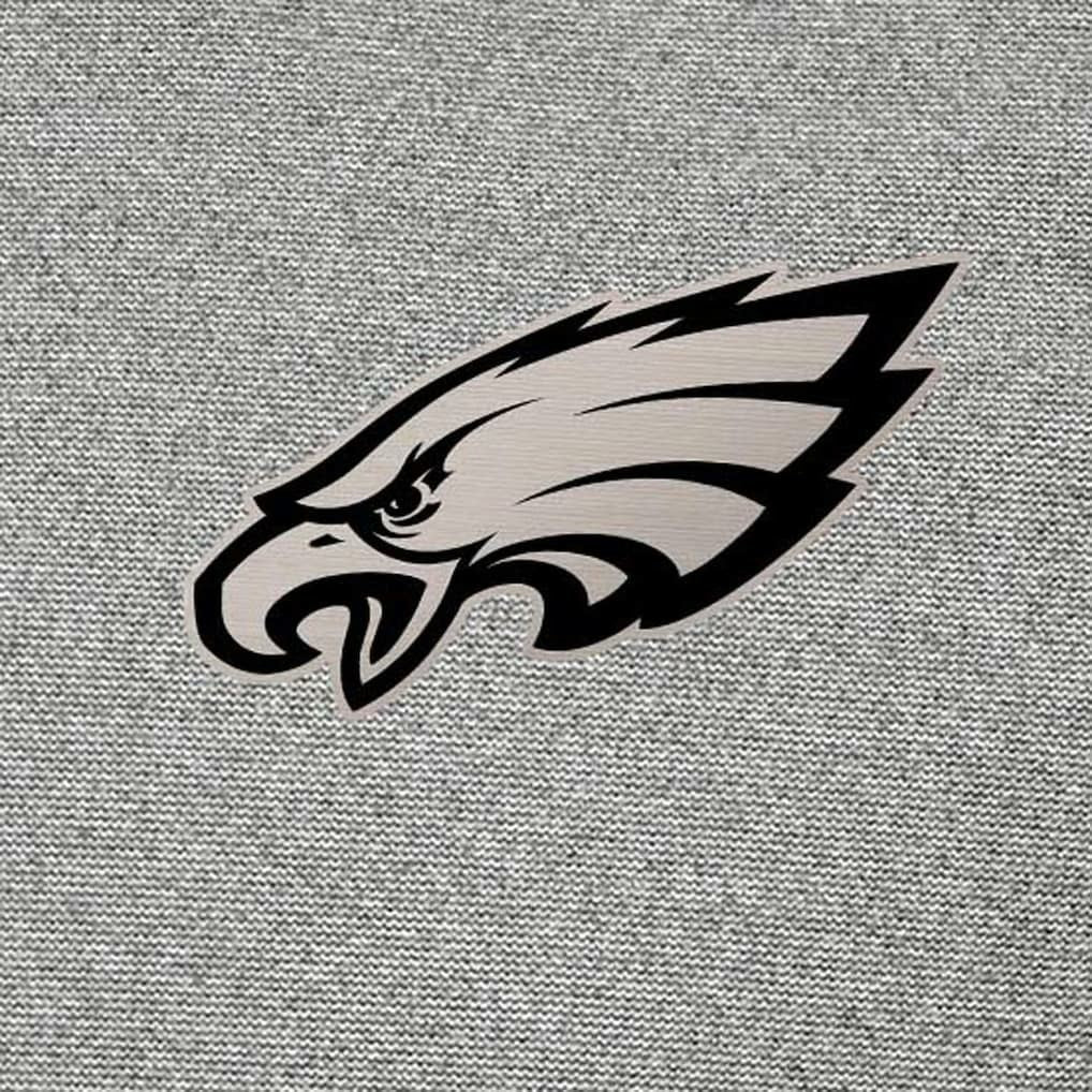 Philadelphia Eagles Antigua Subtle Quarter-Zip Sweatshirt - Heather Gray cheap