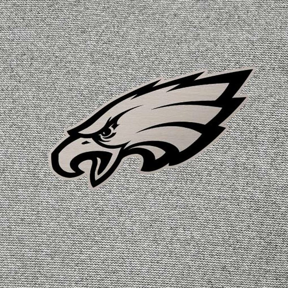 Philadelphia Eagles Antigua Subtle Quarter-Zip Sweatshirt - Heather Gray cheap
