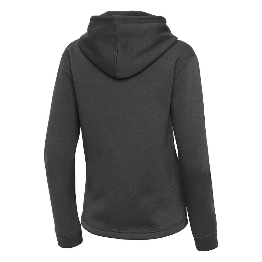 San Jose Sharks Antigua Women's Contemporary Quarter-Zip Hoodie - Pewter Hoodies