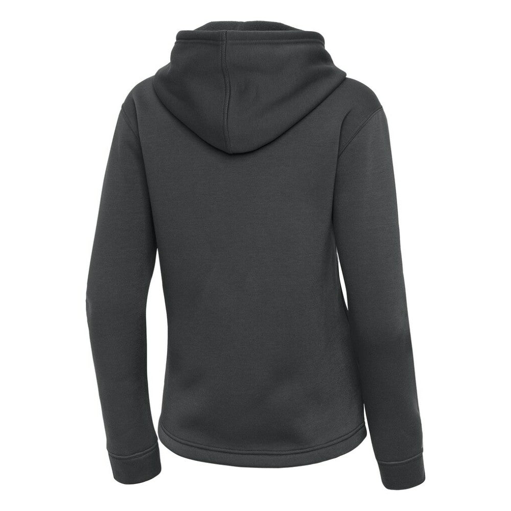 Vancouver Canucks Antigua Women's Contemporary Quarter-Zip Hoodie - Pewter Hoodies