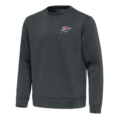 Oklahoma City Thunder Antigua Relevant Pullover Sweatshirt - Pewter sale