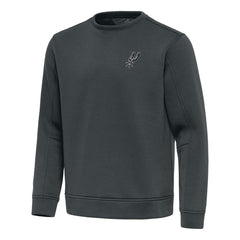 San Antonio Spurs Antigua Relevant Pullover Sweatshirt - Pewter cheap