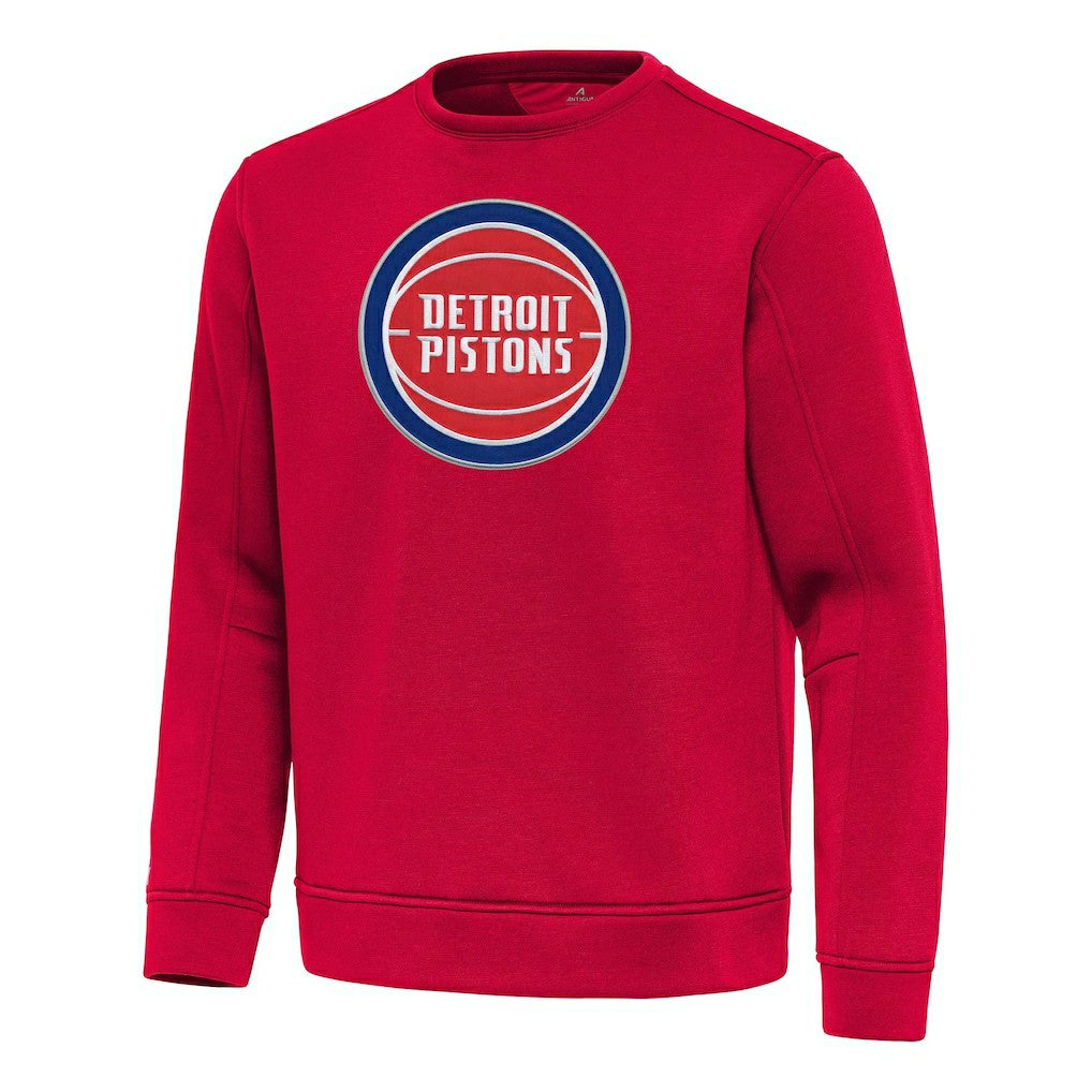 Detroit Pistons Antigua Relevant Pullover Sweatshirt sale - Red online