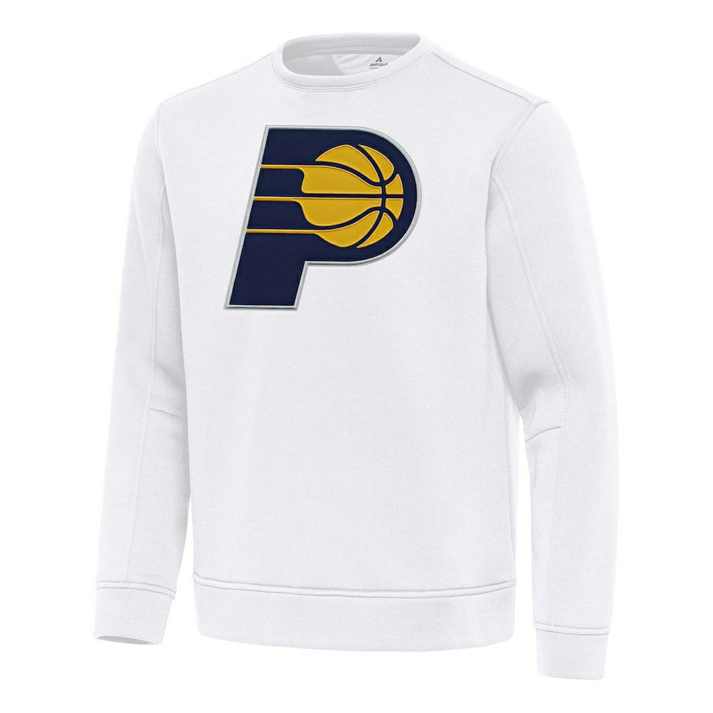 Indiana Pacers Antigua Relevant Pullover Sweatshirt - White outlet