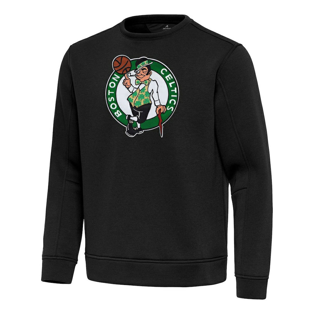 Boston Celtics Antigua Relevant Pullover Sweatshirt - Black for sale