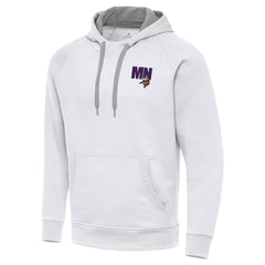 Men's Minnesota Vikings Antigua Victory Pullover Hoodie - White sale