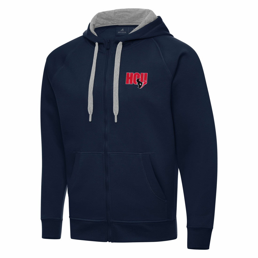 Men's Houston Texans Antigua Victory Full-Zip Hoodie - Navy online