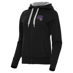 Minnesota Vikings Antigua Women's Victory Full-Zip Hoodie - Black on sale
