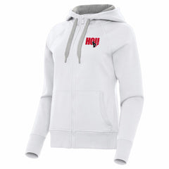 Houston Texans Antigua Women's Victory Full-Zip Hoodie - White on sale