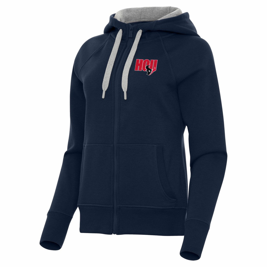 Houston Texans Antigua Women's Victory Full-Zip Hoodie - Navy online