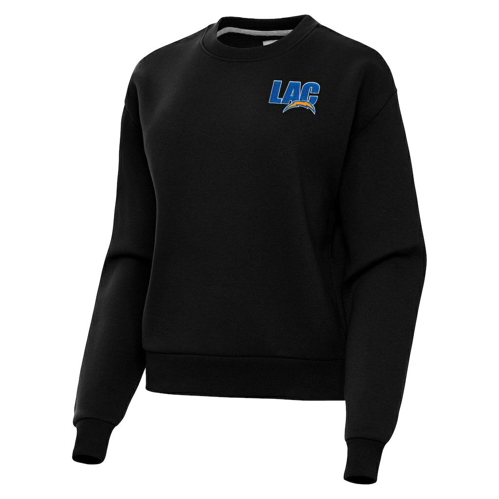 Los Angeles Chargers Antigua Women's Victory Pullover Sweatshirt - Black outlet
