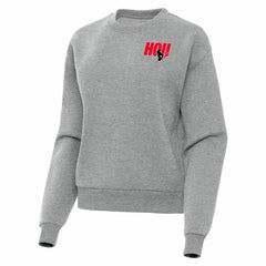 Houston Texans Antigua Women's Victory Pullover Sweatshirt - Heather Gray sale