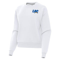 Los Angeles Chargers Antigua Women's Victory Pullover Sweatshirt - White for sale