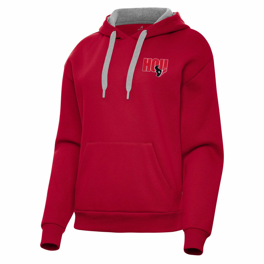 Houston Texans Antigua Women's Victory Pullover Hoodie - Red on sale