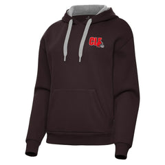 Cleveland Browns Antigua Women's Victory Pullover Hoodie - Brown sale