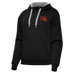 Washington Commanders Antigua Women's Victory Pullover Hoodie - Black sale