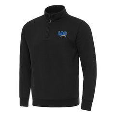 Los Angeles Chargers Antigua Men's Victory Quarter-Zip Sweatshirt - Black online