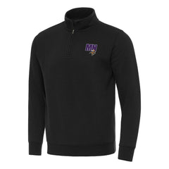 Minnesota Vikings Antigua Men's Victory Quarter-Zip Sweatshirt - Black cheap