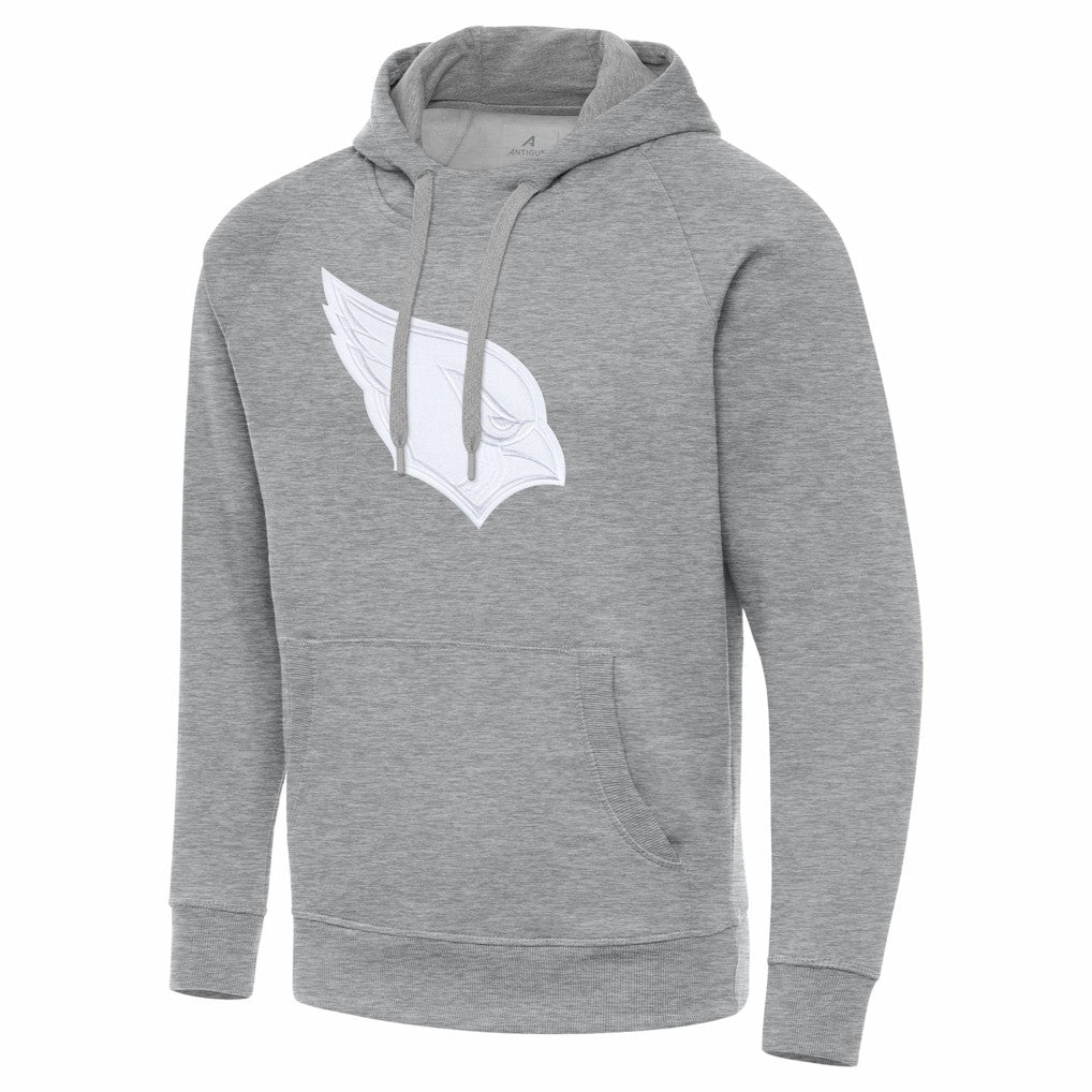 Arizona Cardinals Antigua Victory Pullover Hoodie - Heather Gray online